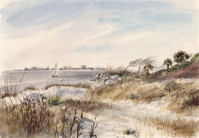 Sullivans Island Winter