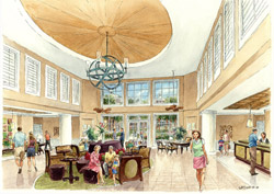architectural renderings of resorts